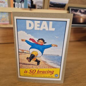 Deal is so Bracing Copy of classic Skegness poster